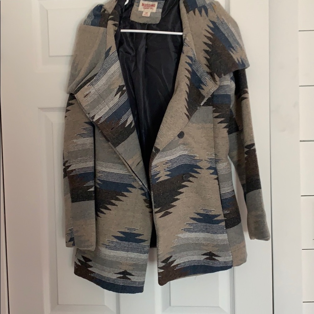 Western style pea coat